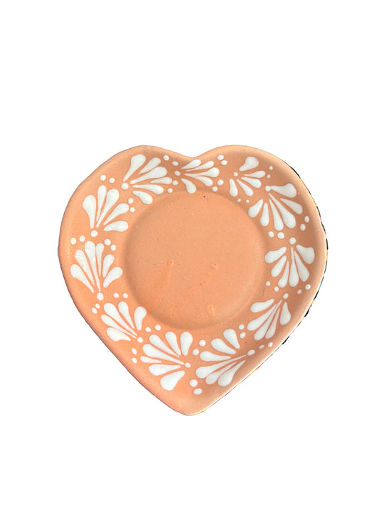 Engobe Platito Corazón